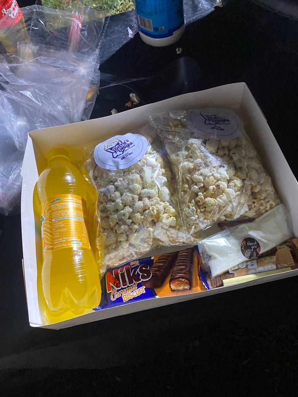 popcorn packeged